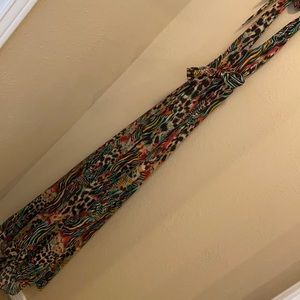 LAZUL silk coverup maxi dress